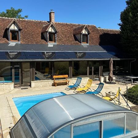 La Charmeraie : Gite De Charme, Piscine Et Spa Thésée المظهر الخارجي الصورة